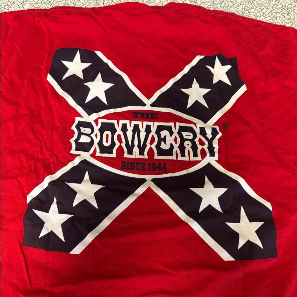 Red Bowery  Myrtle Beach Graphic T-Shirt